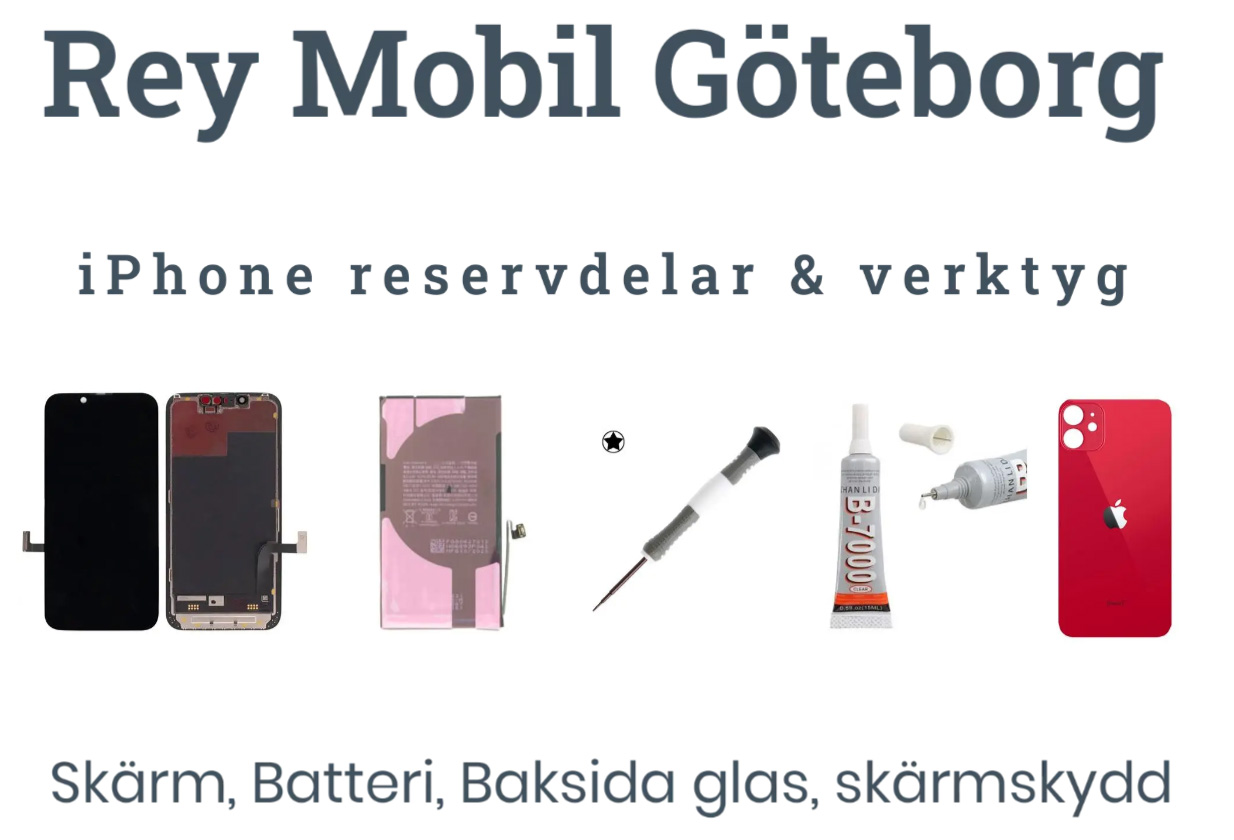 Teknikdelar Göteborg Butik iPhone iPad mobil reservdelar